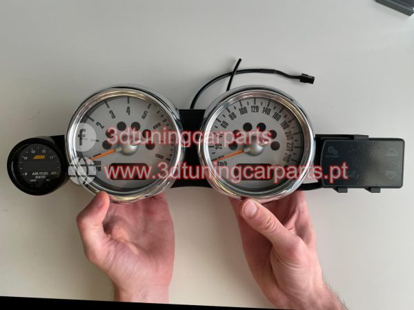 Mini_CooperR53_Quadrante_ambos-1.jpg Suporte ventilação Apoio manometro Suporte manometro Grelha manometro Air Vent Gauge Pod Gauge holder Pod Support Pressure gauge mount Pressure gauge support Air Wind Aerator Gauge Stand Soporte manometro Detenteur du manometre Support Manometre