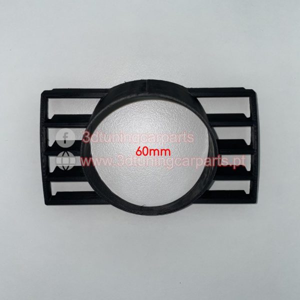 VW_Golf5_central_60mm_grelha3-1.jpg Suporte ventilação Apoio manometro Suporte manometro Grelha manometro Air Vent Gauge Pod Gauge holder Pod Support Pressure gauge mount Pressure gauge support Air Wind Aerator Gauge Stand Soporte manometro Detenteur du manometre Support Manometre
