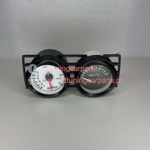 Suporte manómetro Volkswagen Passat B5 central double 52mm