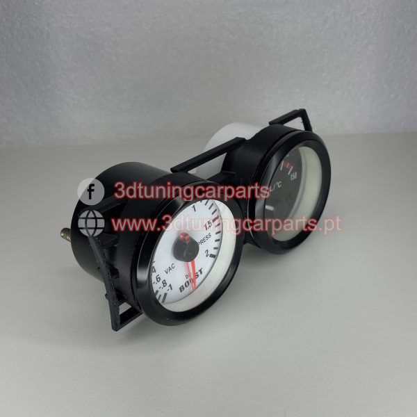 Suporte manómetro Volkswagen Passat B5 central double 52mm